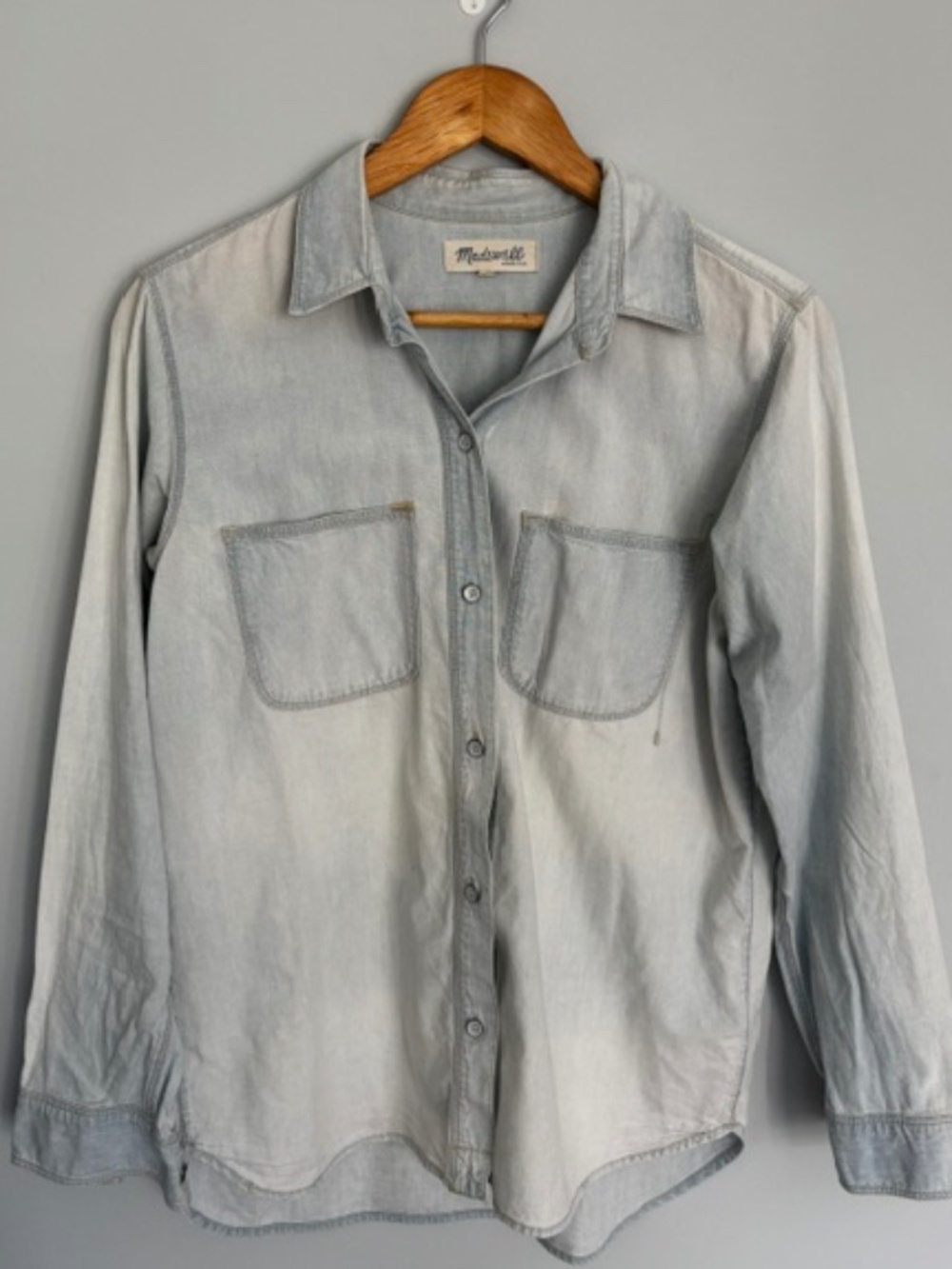 Madewell Lightweight Denim Button Down
